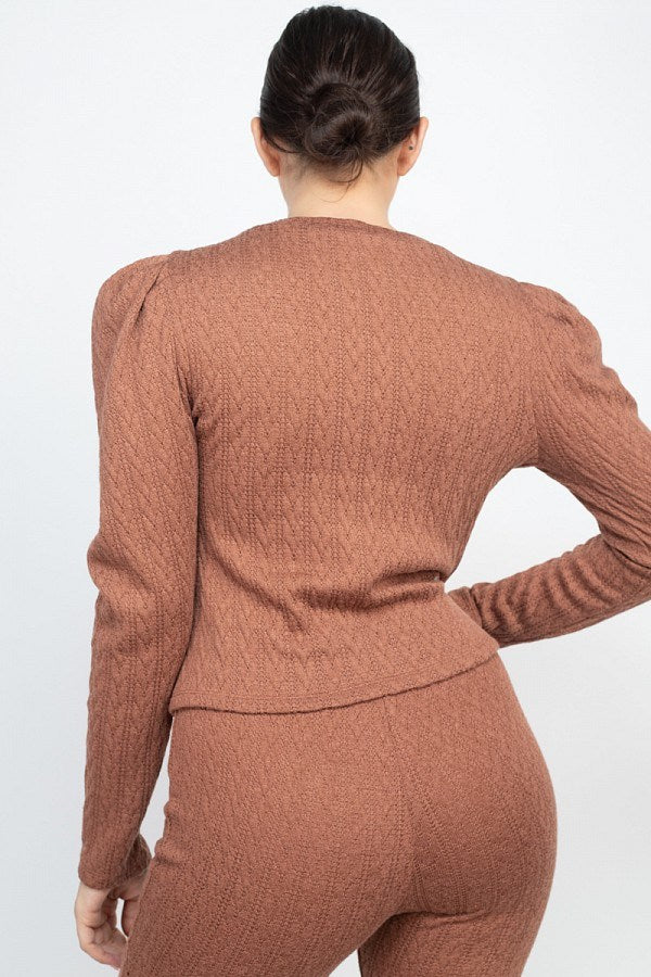 Puff Sleeve Set - A&A Haute Spot