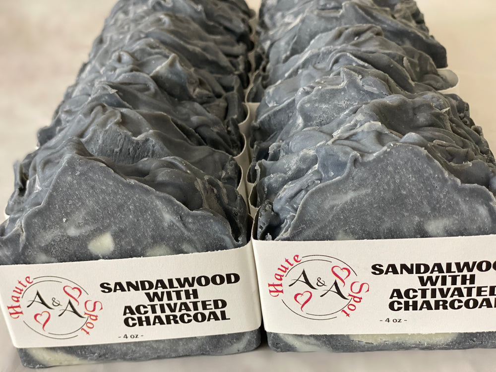 Sandlewood with Activated Charcoal - A&A Haute Spot