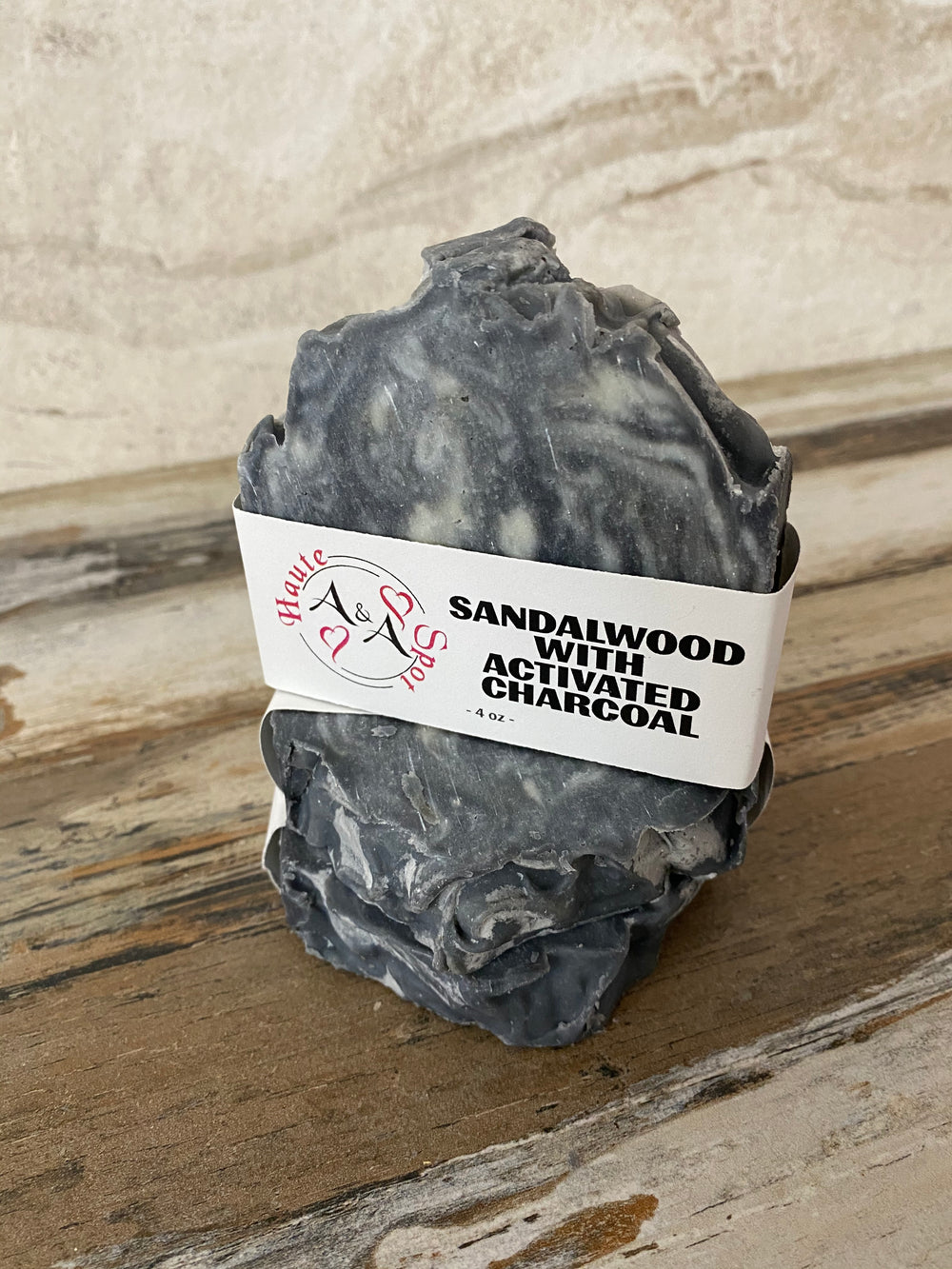 Sandlewood with Activated Charcoal - A&A Haute Spot