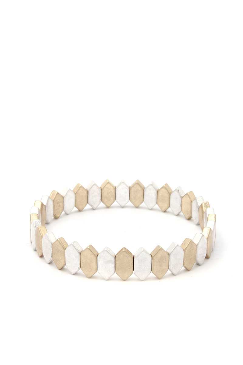 Pointed Oval Stretch Bracelet - A&A Haute Spot