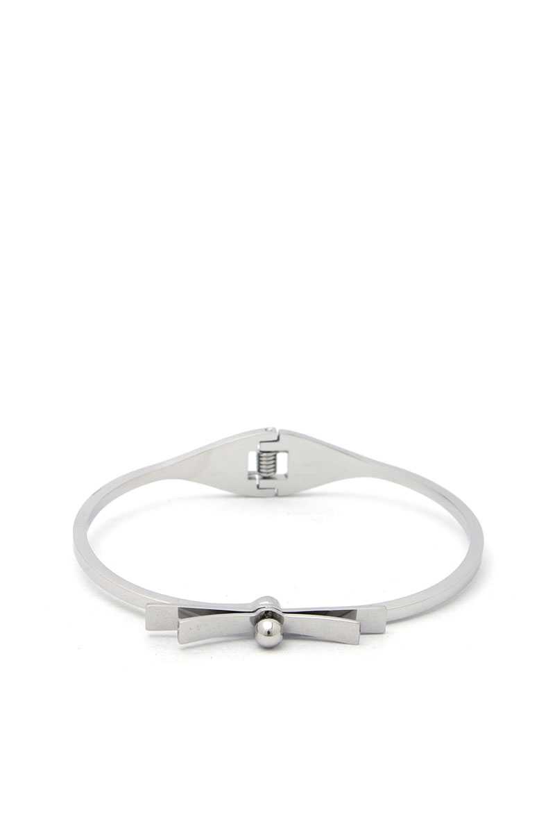 Knot Stainless Steel Bangle - A&A Haute Spot